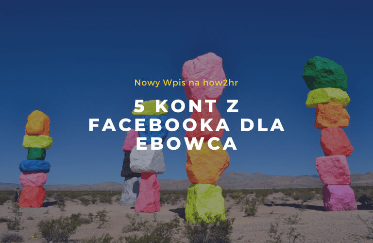 5 kont z Facebooka dla EBowca